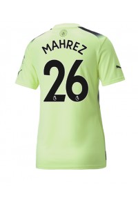 Fotbalové Dres Manchester City Riyad Mahrez #26 Dámské Třetí Oblečení 2022-23 Krátký Rukáv